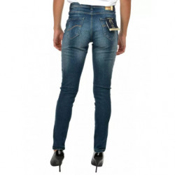 Jeans e pantaloni in cotone blu - W25