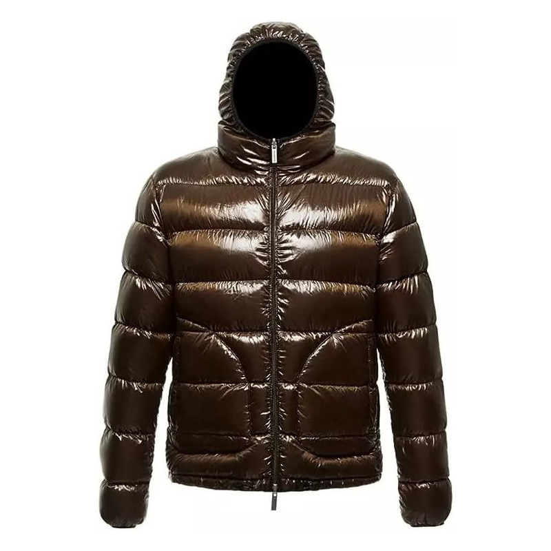 Giacca in nylon marrone - XL