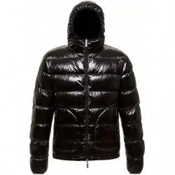 Giacca in nylon marrone - L