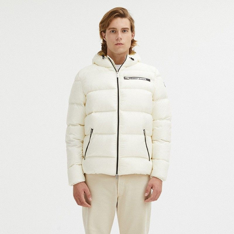 Giacca in nylon bianco - L
