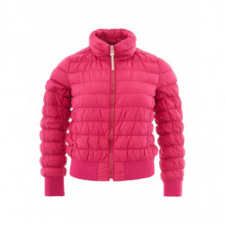 Bomber trapuntato fucsia -...