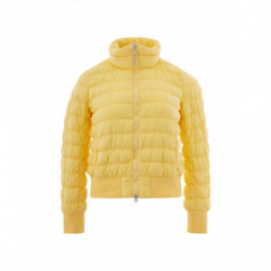Bomber trapuntato giallo -...