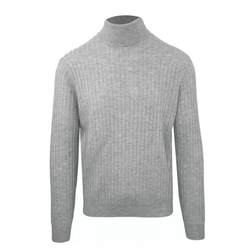 Maglione di lana grigia - XL