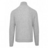 Maglione di lana grigia - XXL