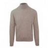 Maglione di lana beige - 3XL