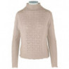 Maglione di lana beige - L