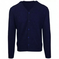 Maglione di lana blu - L