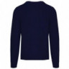 Maglione di lana blu - L