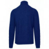 Maglione di lana blu - L