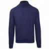 Maglione di lana blu - 3XL