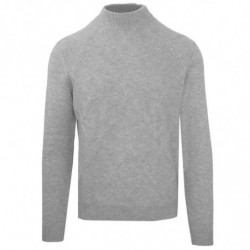 Maglione di lana grigia - S