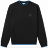 Maglione in cotone nero - S
