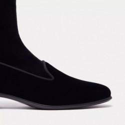 Stivale in pelle nera - EU39/US9