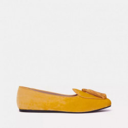 Scarpa piatta in pelle...