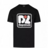 Maglietta in cotone nero - S