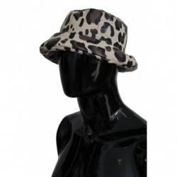 Cappello da uomo cappuccio da pescatore Capello stampa leopardata m