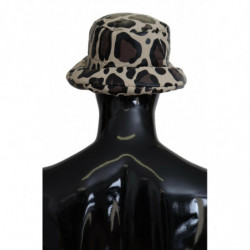 Cappello da uomo cappuccio da pescatore Capello stampa leopardata m