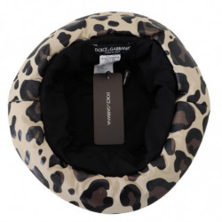 Cappello da uomo cappuccio da pescatore Capello stampa leopardata m