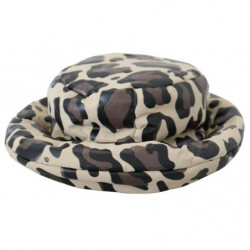 Cappello da uomo cappuccio da pescatore Capello stampa leopardata m