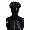 Cappello da uomo strillone decorato in cotone nero - 58 CM-M