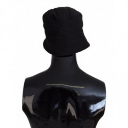 Cappello da pescatore da donna in nylon nero - 57 CM-S