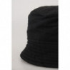 Cappello da pescatore da donna in nylon nero - 57 CM-S