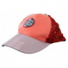 Cappello da baseball in pizzo floreale con logo multicolore - 57 CM-S