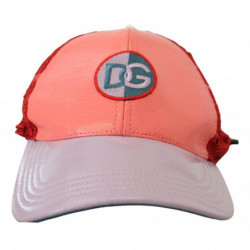 Cappello da baseball in pizzo floreale con logo multicolore - 57 CM-S