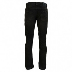 Jeans casual da uomo in velluto a coste di cotone grigio - IT48 - M