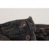 Jeans casual da uomo in velluto a coste di cotone grigio - IT48 - M