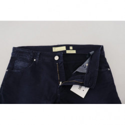 Jeans casual denim da uomo slim fit affusolati cotone blu - IT46 - M