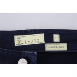 Jeans casual denim da uomo slim fit affusolati cotone blu - IT46 - M