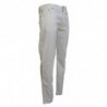Jeans denim da uomo dal taglio dritto in cotone avorio - IT52 - L