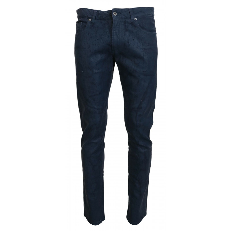 Jeans casual denim da uomo slim fit affusolati cotone blu - IT48 - M