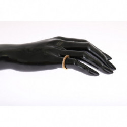 Anello argento 925 oro autentico da donna CZ trasparente oro - EU56