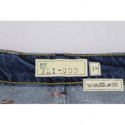 Jeans casual denim da uomo slim fit affusolati cotone blu - IT48 - M