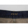 Jeans casual denim da uomo dal taglio dritto cotone lavato blu - IT