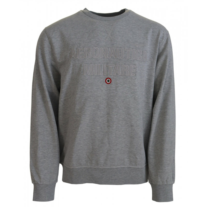 Maglione felpato da uomo grigio - IT54 - XXL