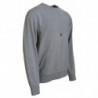 Maglione felpato da uomo grigio - IT54 - XXL