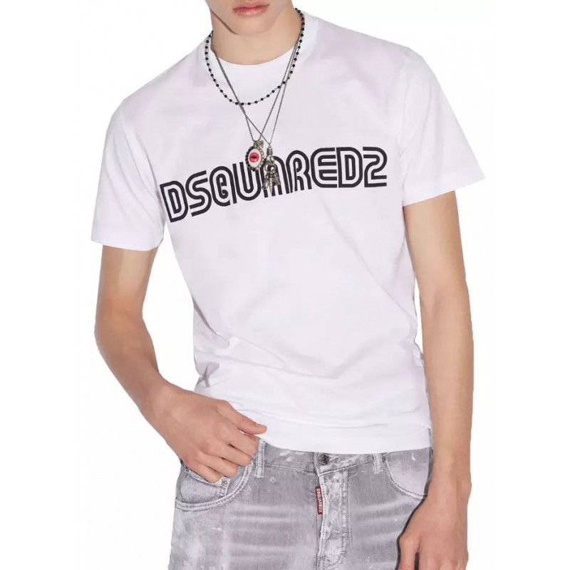 Maglietta in cotone bianco - XXL