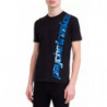 Maglietta in cotone nero - S
