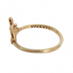 Anello stella autentico in oro 925 argento - EU54 - US7