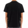 Maglietta in cotone nero - XXL