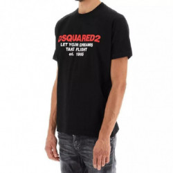 Maglietta in cotone nero - XXL