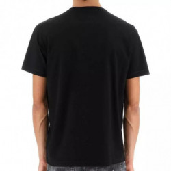 Maglietta in cotone nero - XL
