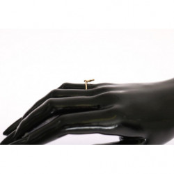 Anello stella autentico in oro 925 argento - EU56 - US8