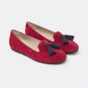 Scarpa piatta in pelle rossa - EU40/US10