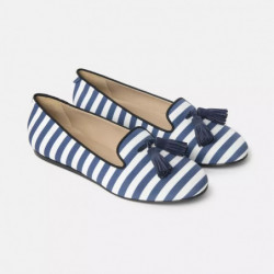 Scarpa piatta in pelle bianca - EU36/US6
