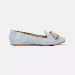 Ballerina in cotone azzurro...