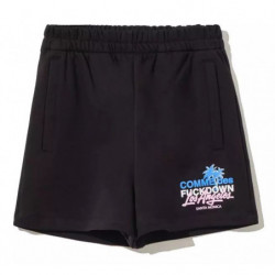 Pantaloncini in cotone nero...